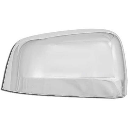 Top Half Chrome Mirror Covers 11-up Durango, Grand Cherokee